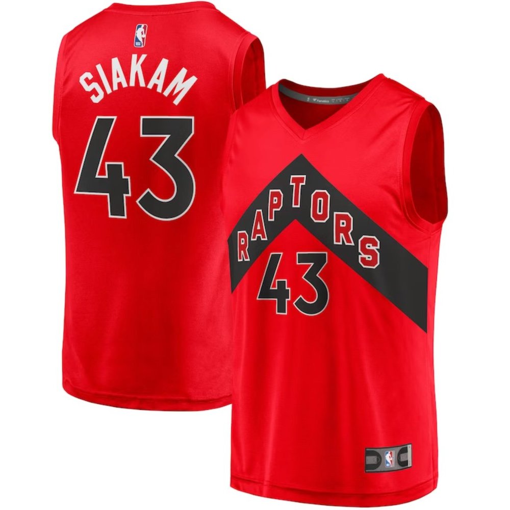 NBA Fanatics Pascal Siakam Toronto Raptors Jersey (NWT)